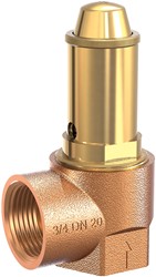 Goetze Armaturen gunmetal safety valve, 652-mFK-32-f/f-3232-NBR-**