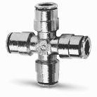 Camozzi Kruis Insteek Koppeling, 6600 10