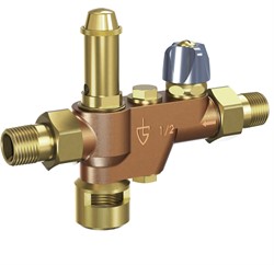 Goetze Armaturen gunmetal safety group, 669-sWK-20-BSP-2020-EPDM/NBR-*