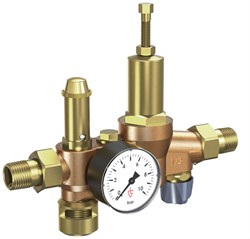 Goetze Armaturen Rotguss Sicherheitsgruppe, 669-pWK-15-BSP-1515-EPDM/NBR-*