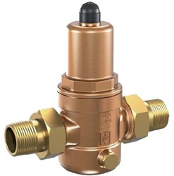 Goetze Armaturen Rotguss Druckreduzierventil, 681-mGFO-LP-20-BSP-Tm/BSP-Tm-2020-EPDM-Ebora