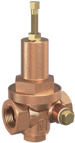 Goetze Armaturen Rotguss Druckreduzierventil, DN20 3/4 Prozes Anschluss, 683-mGO-SP-20-f/f-20/20-NBR