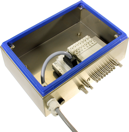 Pneumapole-K 8-fold MP, Pneumatiekkast met 8 ventielplaatsen en Multipin aansluiting