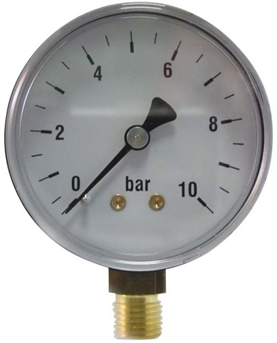 MANOMETER 7211 63MM 0-6/SL, 238012/SLEEP Ebora