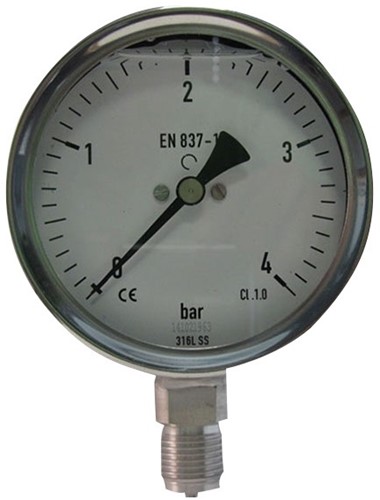 MANOMETER 7221 100MM -1+0,6, 274001 Ebora