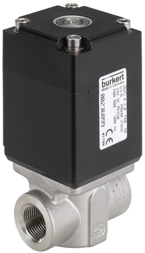 Burkert Type 2875, Art. 236904 Direct acting standard solenoid control valve 2/2 - A - normally closed - inlet port 1 (P/NC)
