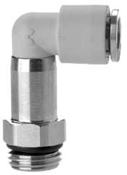 Camozzi Verhoogde haakse insteek koppeling zwenkbaar, 7526 6-1/4