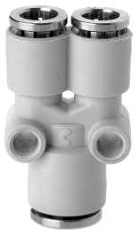 Camozzi Y-insteek verloop, 7560 10-8