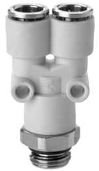 Camozzi Y-insteek-inschroef draaibaar, 7562 10-1/4