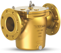 MUD BOX Brons (BASKET STRAINER) - RECHT TYPE