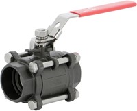 Carbon steel ball valve 798 3 piece body SW 1''1/4