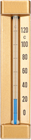 Glas thermometer industieel haaks klein model 110 mm, L=100 mm, -30..+50 °C Ebora, 880931