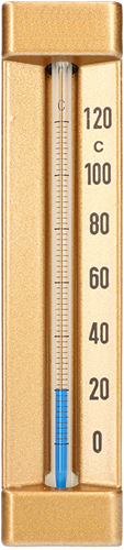 Glas thermometer industieel haaks midden model 150 mm, L=40 mm, -30..+50 °C Ebora, 850910