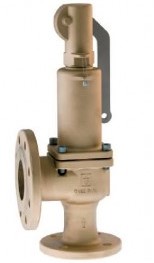 Goetze Armaturen gunmetal safety valve, 852-tbGFL-40-FLFL-4065-*-**-Ebora