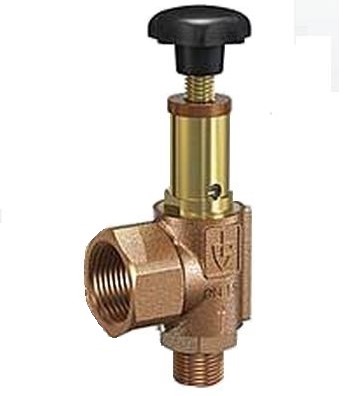 Goetze Armaturen Rotguss Überströmventil, 853-bGFO-15-f/f-1525-*-**-Ebora