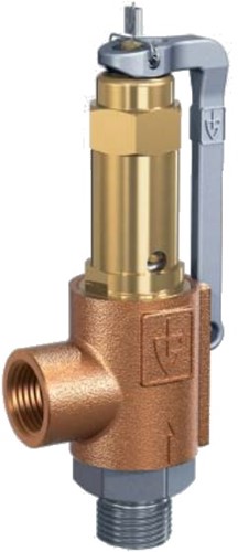 Goetze Armaturen Bronzen veiligheidsventiel, 861-sGFL-8-m/f-815-*-**