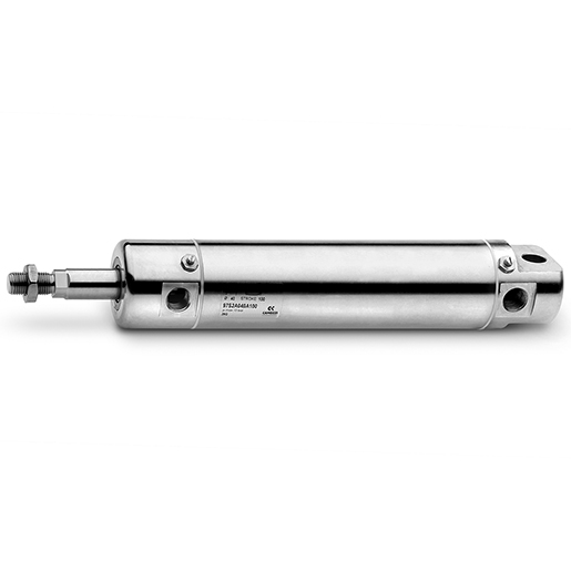 Camozzi Minizylinder aus rostfreiem Stahl, Bohrung 50 mm, Hub 200 mm, 97M2A050A0200