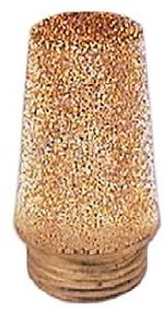 Silencer G1/8 brass/sintering bronze