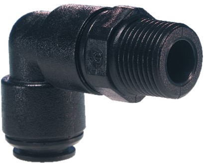John Guest 4Mm X 1/4 Swivel Elb. Bspt, PM090402E