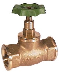 Globe Valve 3/4 , PN10, DIN3512 Brass / NBR-EPDM