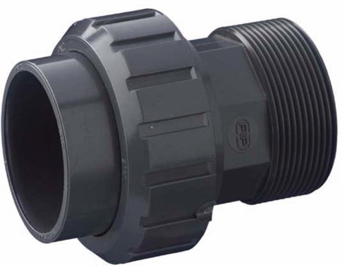 FIP PVC 3-delige koppeling BIRV EPDM lijmmof/buitendraad d50x2 , BIRV050200E