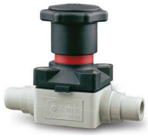 FIP CM DIAPH ISO SPIGOT D20 PVCC EPDM, CMDC020E