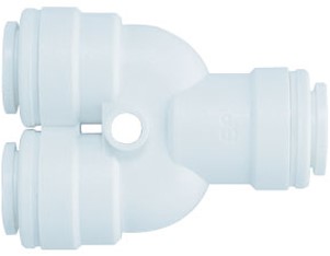 John Guest 3/8 Two Way Divider, PP2312W