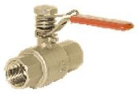 Kogelafsluiter 1 1/2 , PN130, 1.4408/PTFE Veersluitend, Ebora