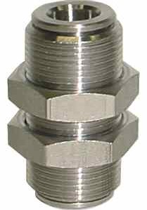 Ebora RVS Schotkoppeling, EBSTX 010 10 M18x1