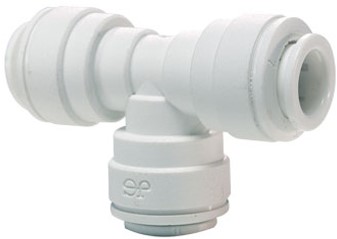John Guest 3/8"" Tee Connector - Polypro, PP0212W