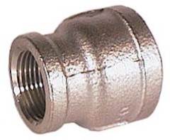 Socket (reduced) 1 - 1/2 (DIN2999) stainless steel-cast 1.4408