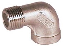 Knie 90° 1/4 binnen/buiten, FG2321 Ebora