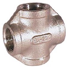 Cross 1/2 (DIN2999) stainless steel 1.4408