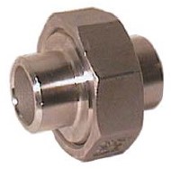 Driedelige Koppeling RVS laseinden, DN50, FG4828 Ebora