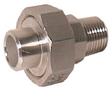 Union, DN10-3/8 (DIN2999), stainless steel 1.44 welded/threaded, conical sealing