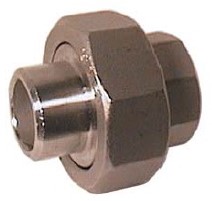 Union, DN20 - 3/4 (DIN2999), stainl. steel 1.44 welded/threaded, with PTFE-sealing