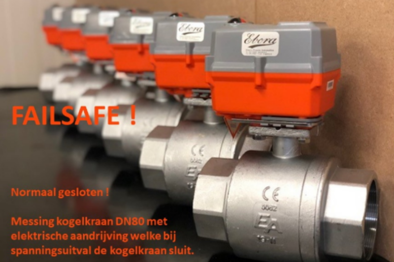 Erik's blog | elektrische kogelkraan DN80 Failafe