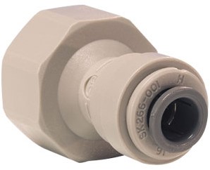 John Guest 5/16 X 1/2 Bsp Female Adaptor, PI451014CS