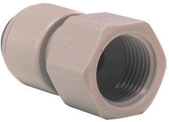John Guest 1/4 X1/4 Female Connector, PI450822S