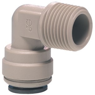 John Guest 3/8 X1/4 Fixed Elbow, PI481222S