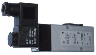 3/2-5/2-weg Magneetventiel, Namur, 24V DC, HM621207 Ebora