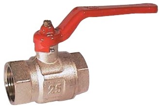 Kogelafsluiter 1/4, PN50, Ms/PTFE-NBR/FKM, IL111021 Ebora