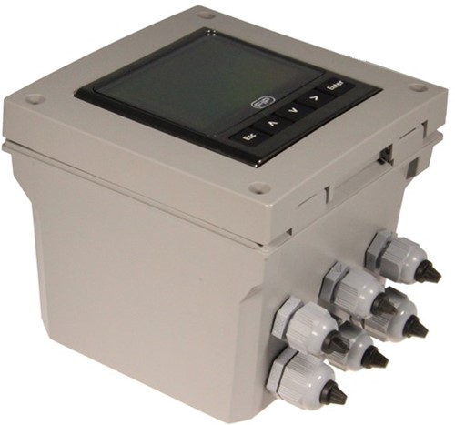 FIP FLS 2-Leiter-Durchfluss-Monitor und -Transmitter M9.00, Wand, 12 - 24 VDC, Durchfluss (Frequenz), M9.00.W1