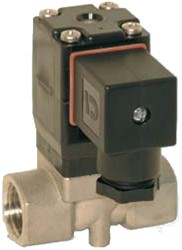 Solenoid valve 3/8 24VDCStSt/NBR combined NC<br>Pressure range: 0-10 bar, EBMBMG2Z322263010