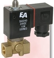 Magneetventiel 3/2-weg G1/4 Messing/FKM DN2, 24VDC-Ex,A3, MGAG3D136282420/AXA3 Ebora