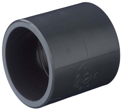 FIP DOUBLE SOCKET ISO D16 PVCU, MIV016