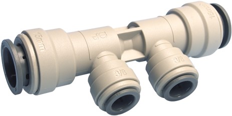 John Guest 15Mm - 3/8""Cooling Manifold, NC2183