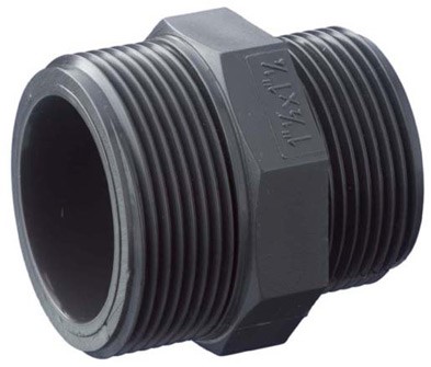 FIP PVC Draadverloopstuk NRFV buitendraad 1¼x1 , NRFV114100