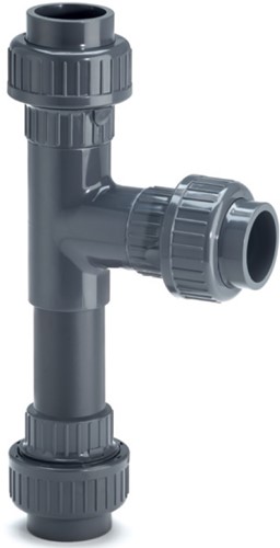 Wasserstrahlpumpe P20 DN 20 PN10,
PVC/ EPDM, Verschraubung mit Klebemuffe,
Bohrung: …