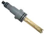 FIP Double junction pH sensor with BNC, Body: epoxy